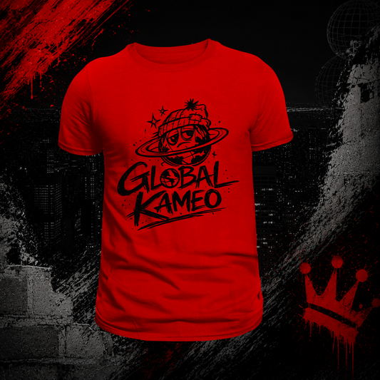 Global Logo Premium Cotton T-Shirt