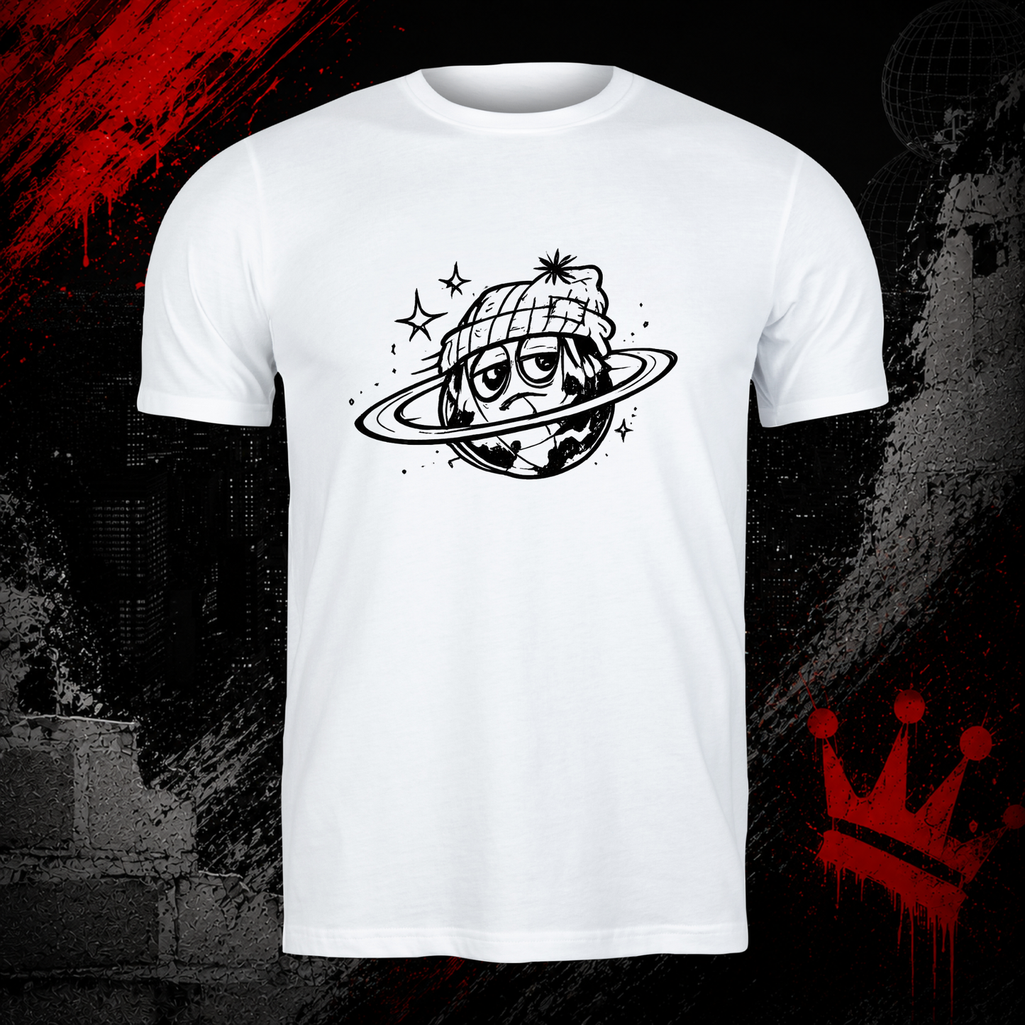Global Logo Premium Cotton T-Shirt